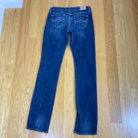 Abercrombie & Fitch Jeans Low Rise Straight Leg Long Erin (4 L) - Picture 3 of 8